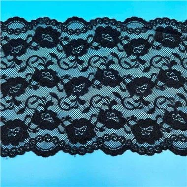 تریم توری کشدار مشکی