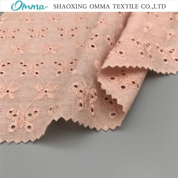 Voile Embroidered Fabric